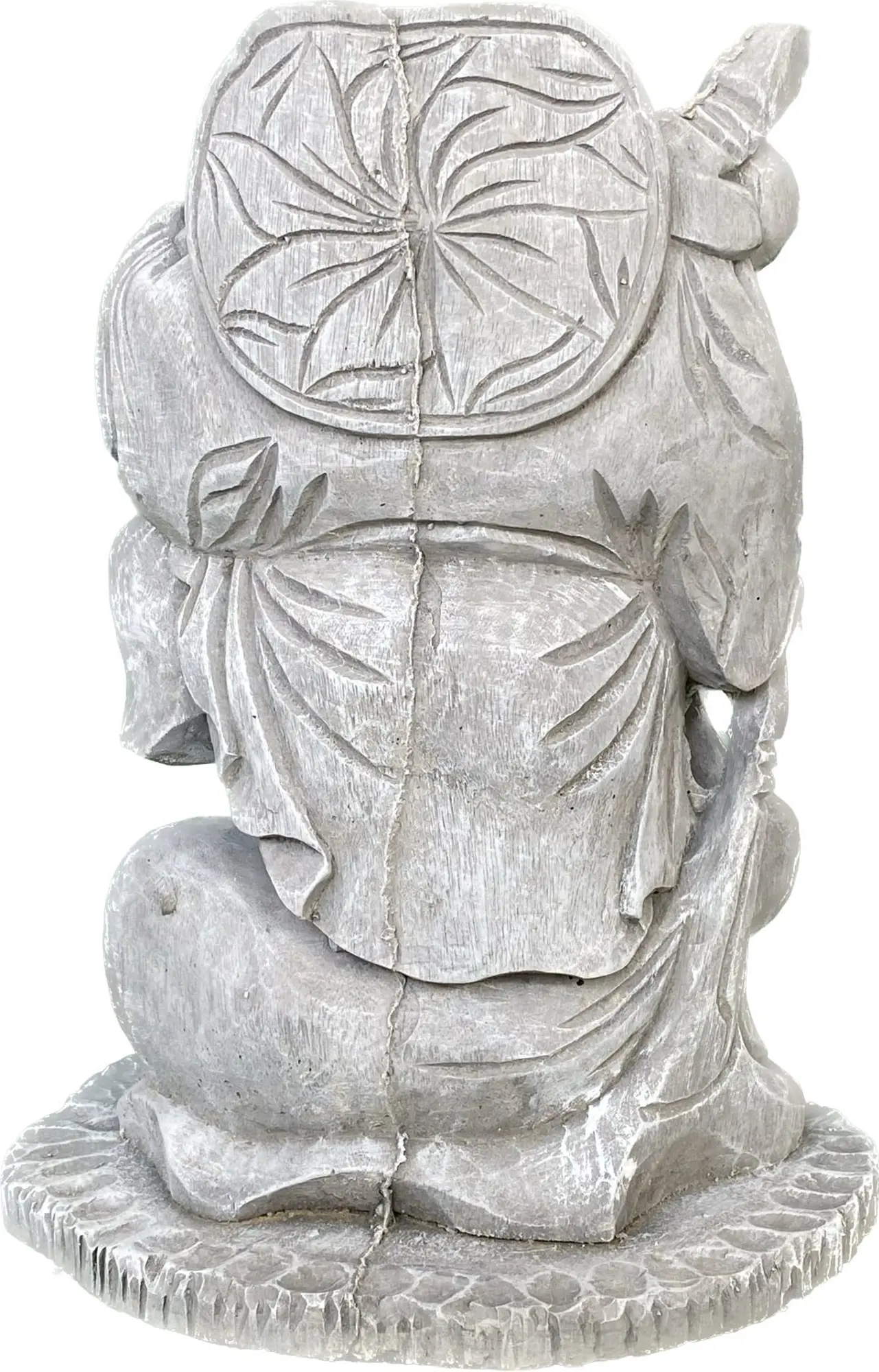  Product image 6 of the product “Wang - Standing chinese buddha, 43cm H | cast stone ”